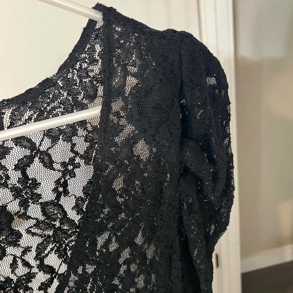 Black lace bodysuit - Picture 2 of 3